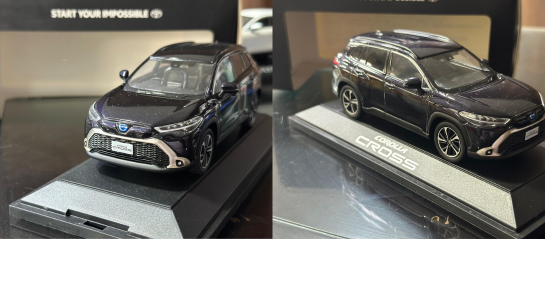 Toyota Corolla Cross Official Licensed Diecast 1/30 (sparkling Black)